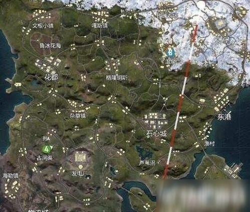 和平精英地图最新爆料图,神秘地域等你探索  第1张